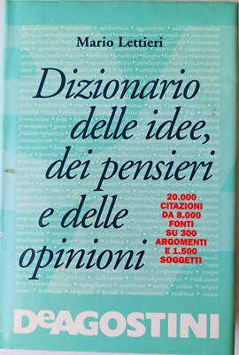 WÖRTERBUCH DER IDEEN UND GEDANKEN UND MEINUNGEN Mondadori
