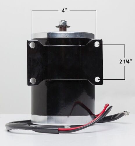 1000 W 48V DC electric motor kit w base speed controller & Foot Pedal Throttle - Picture 3 of 19