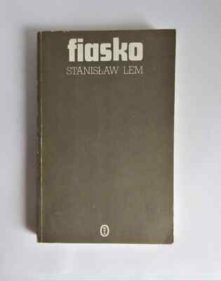 Stanisław Lem - Fiasko - first edition 1987, science fiction, polish book