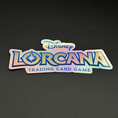 Disney Lorcana Trading Card Game Holographic Binder Sticker