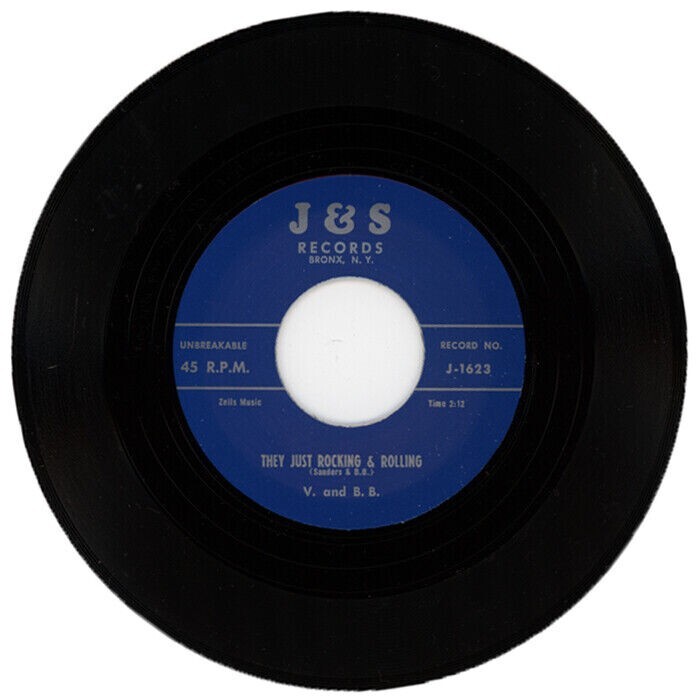45Re V. AND B. B. "They Just Rocking & Rolling/Let's Begin Again" Top R ...