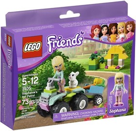 LEGO Friends 3933 Invention Workshop, 3935 Pet Patrol, and 3939 Mias Bedroom