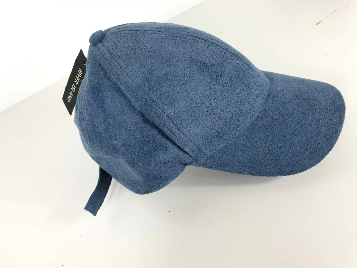 River Island Mens Baseball Cap Curved Peak One Size Adjustable