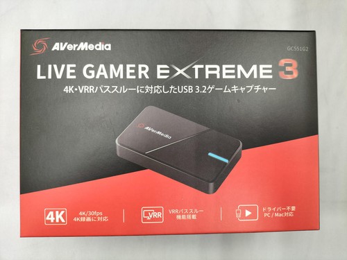 AVerMedia LIVE GAMER EXTREME 3 Plug & Play 4k Capture FROM Japan PRE-OWNED - Bild 7 von 9