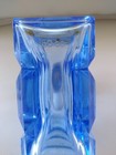 Vintage Parfumerie De Raymond Blue Glass Perfume Bottle Art Deco — photo 6