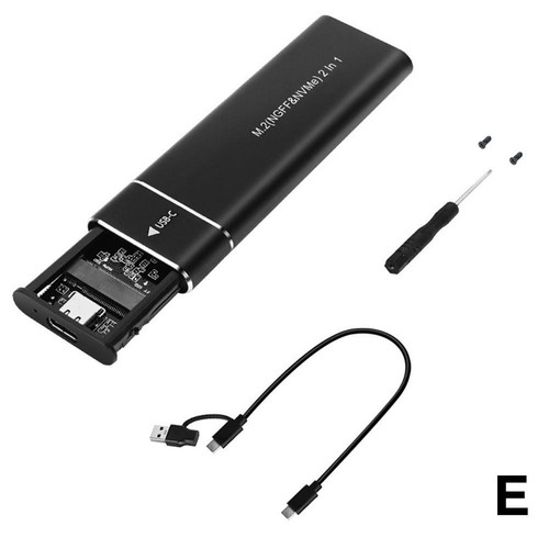 ORICO M.2 NVMe SATA USB-C 3.2 Adapter SSD Gehäuse Gehäuse für M/M+B Schlüssel& - Bild 18 von 21
