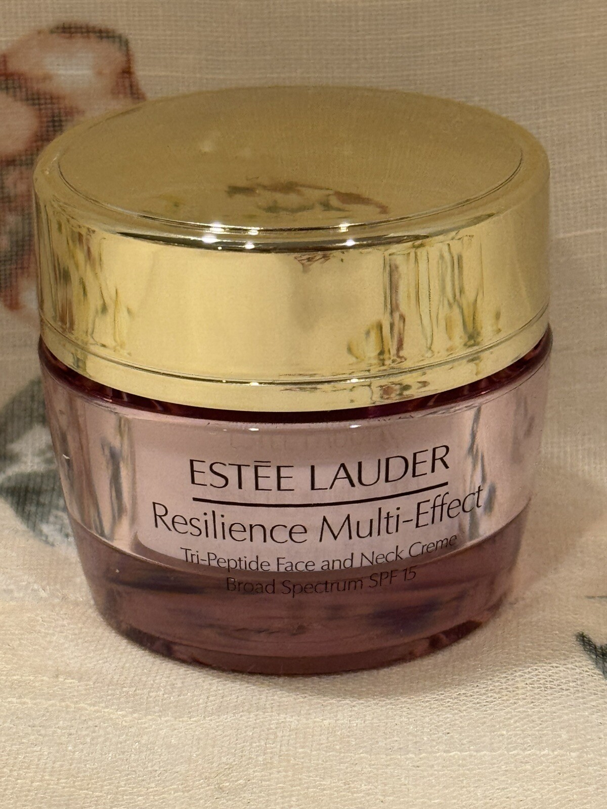 Estee Lauder Resilience Multi-Effect Face & Neck Cream SPF 15 15ml Travel Size  