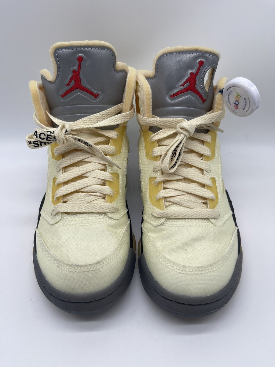 Nike Air Jordan Retro 5 V Off White Sail Cream DH8565-100