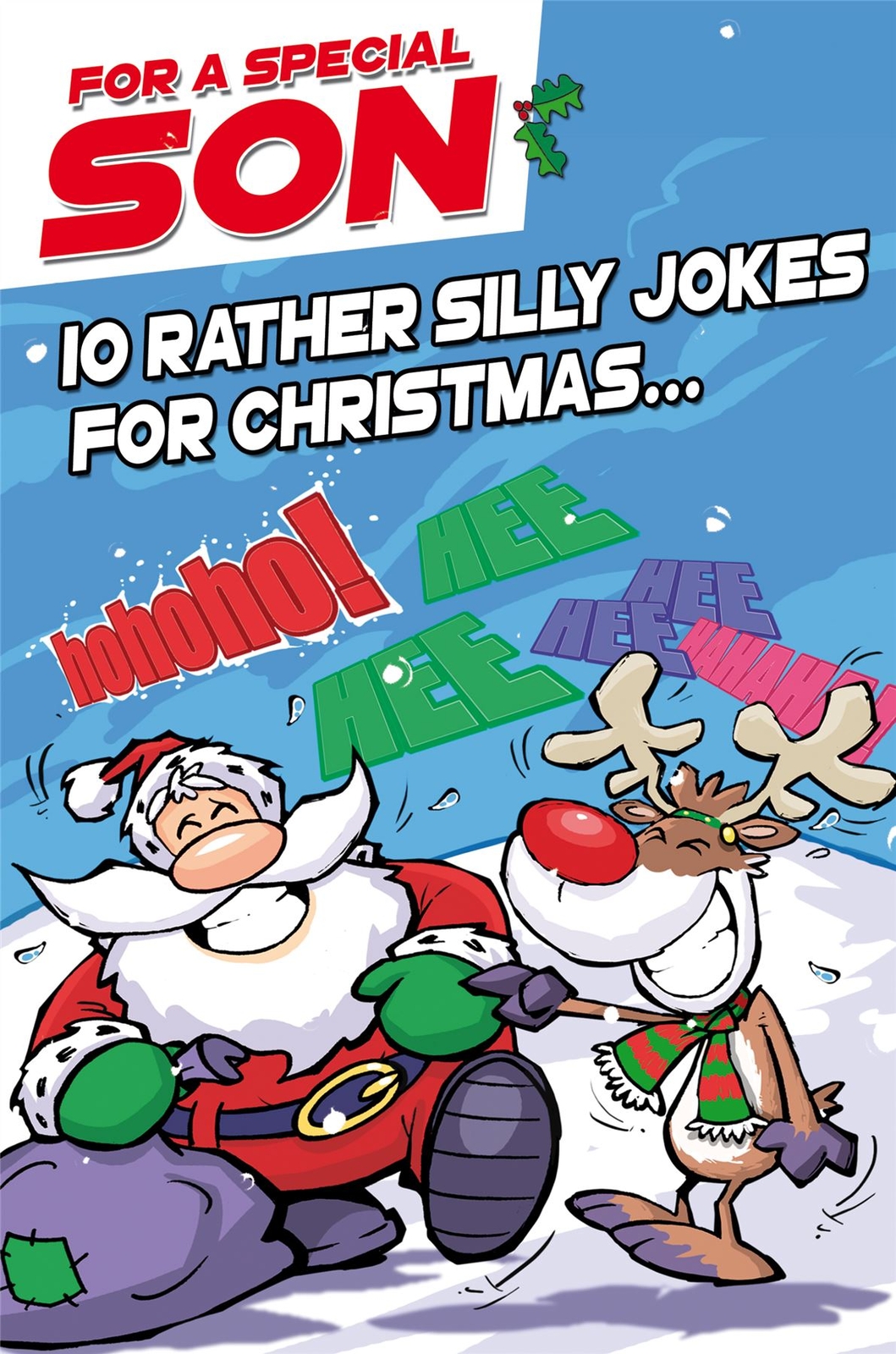 Face Ache, Jokes, Son, Christmas Card, 159x235mm
