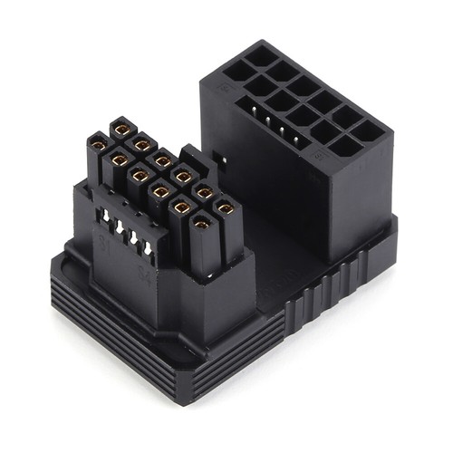 Adapter ATX3.0 Zrób to sam 180 stopni Wygodny czarny do RTX 4090 4080 4070 Ti 3090 Ti - Zdjęcie 3 z 16
