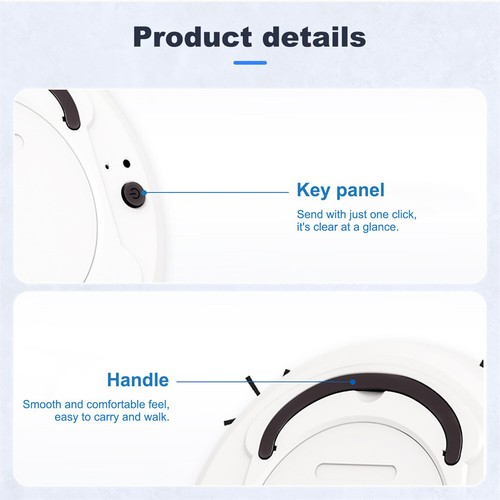 Automatic Robot Cleaner 3-in-1 Smart Wireless Sweeping Cleaning Robot Charg OB8 - Picture 7 of 25