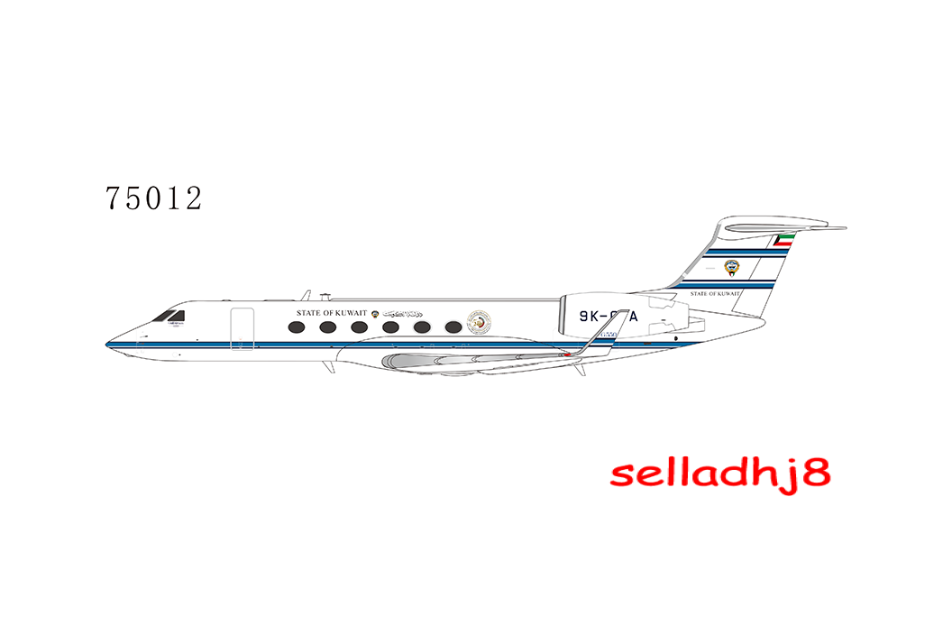 クウェート政府 ガルフストリーム G550 9K-GFA 1/200 1/200