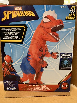 Inflatable Costume Costume Dinosauro Gonfiabile Spider-Rex Adult