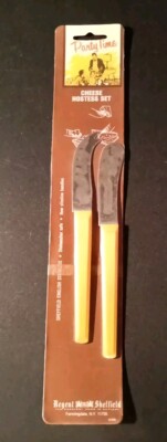 vintage Regent Sheffield Cheese Hostess Set Stainless England NEW-SEALED