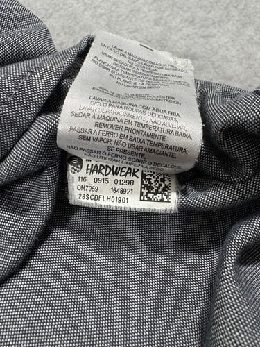 Mountain Hardwear Shirt Mens Large Gray Outdoors Hiking Pockets Button Down - Picture 3 of 8