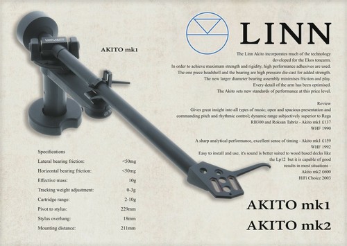 Cartridge Alignment Protractor for Linn Akito Mk1 & Mk2 Tonearms - 第 2/8 張圖片