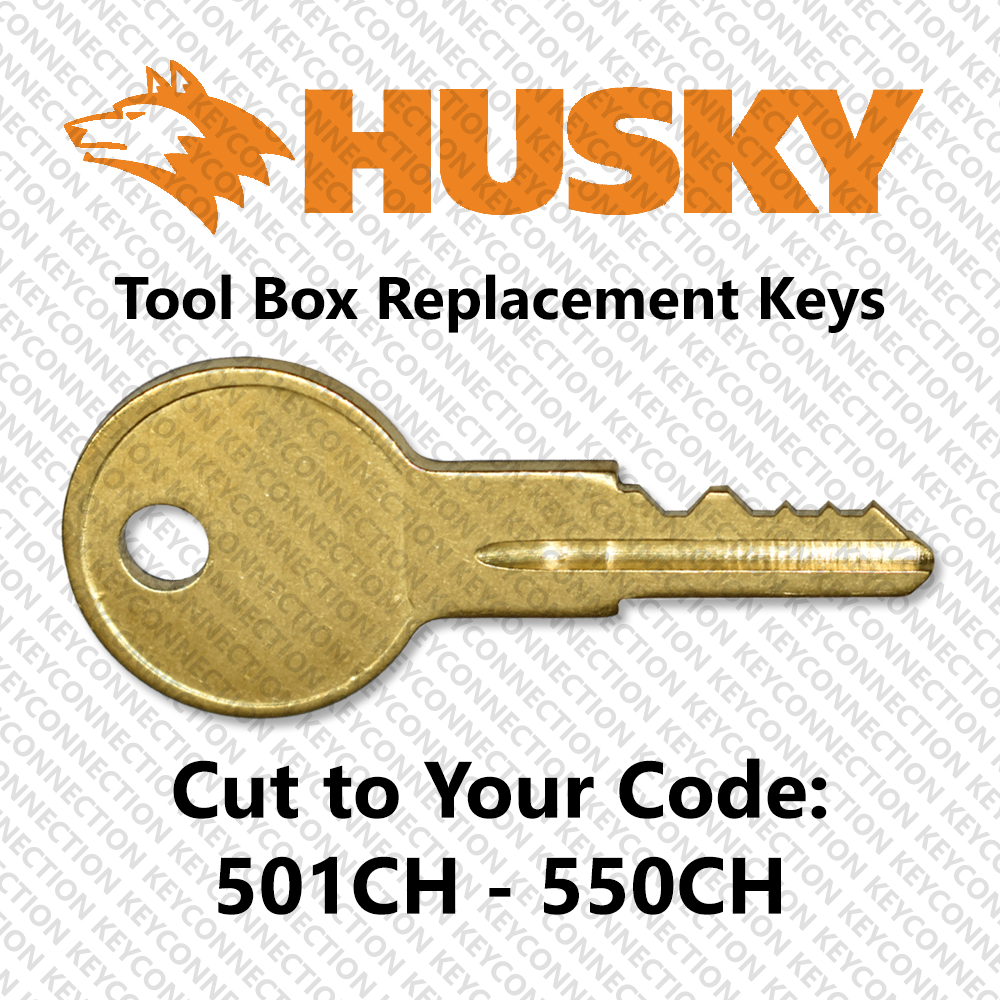 Husky Toolbox Key Replacement Cut to Your Code 501CH - 550CH | eBay