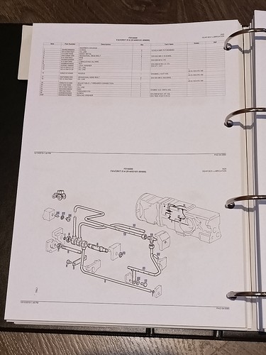 Fendt 309 310 311 312 313 411 412 413 414 415 512 513 514 516 Parts Catalog Book - Picture 4 of 5