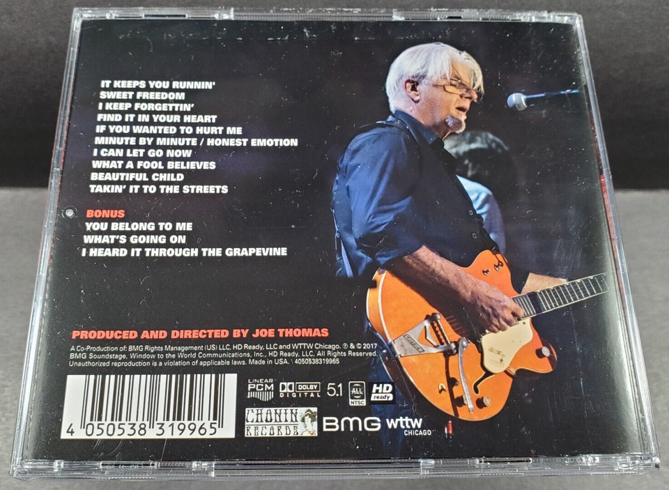 Michael McDonald Live On Soundstage 2017 CD / DVD Limited