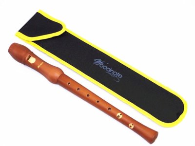 Woodnote 8 Holes Baroque Soprano Recorder(Maple Brown Wood) + Bag