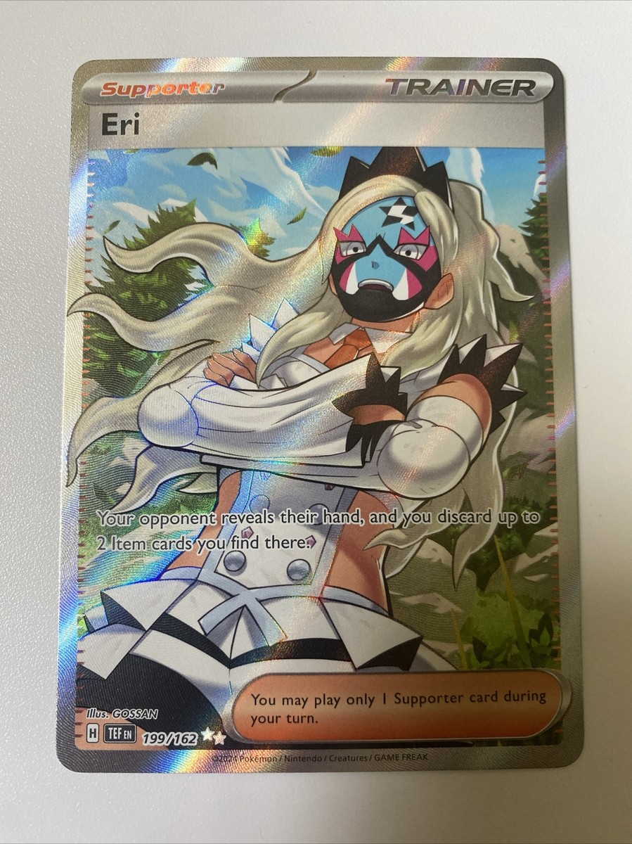 Pokemon Temporal Forces Eri Full Art 199/162 MINT PACK FRESH | eBay