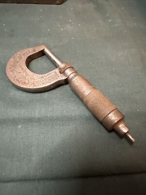 Brown & Sharpe No. 13 Machinists Outside Micrometer Caliper 0-1  USA