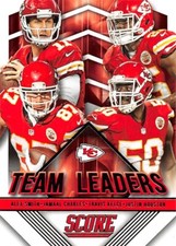 2015 Score Team Leaders #26 Travis Kelce Alex Smith Kansas City Chiefs 🔥🏈🔥