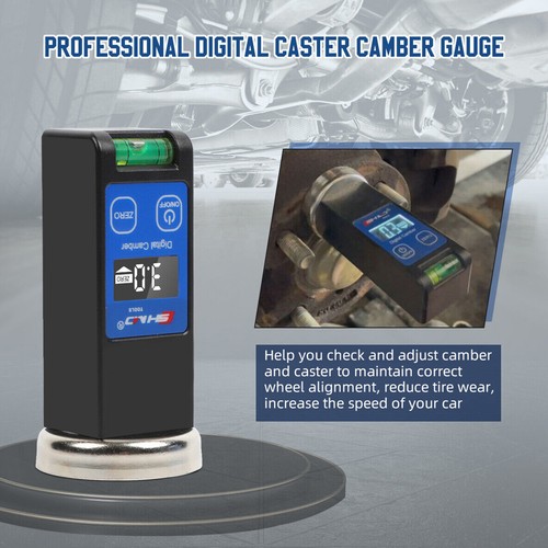 Magnetische Achsvermessung Messgerät LCD Einstellbare Radausrichtung für PKW LKW - Bild 6 von 15