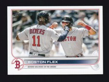 2022 Topps Update Series #US11 RAFAEL DEVERS & ENRIQUE HERNANDEZ CC VC Boston