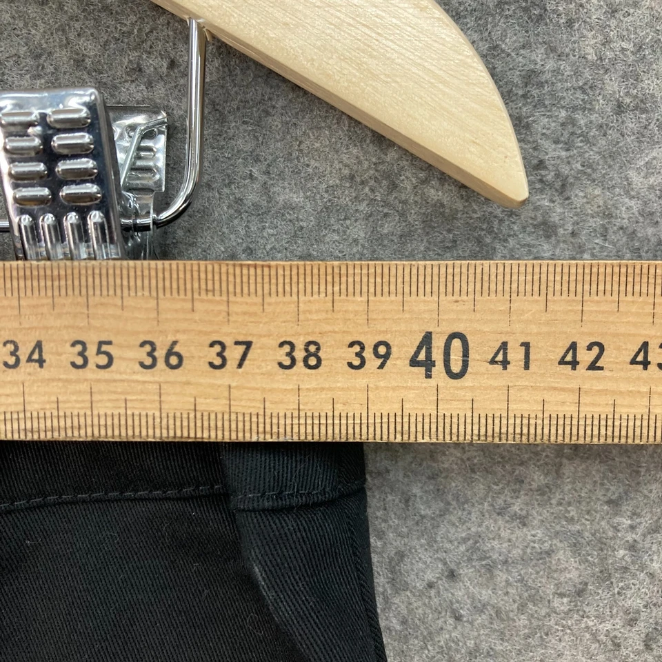 Falda Blumarine Mujer Talla IT 44 AU 12 Negra Recta y Cremallera Lápiz 26132 Foto 4 de 4