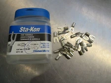 Thomas & Betts Sta-Kon C10-8F Fork Terminals (Pk. of 20)