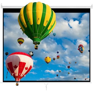 Details About Manual Projector Screen Pull Down Wall Mounted Ceiling Projector Screen 100 4 3