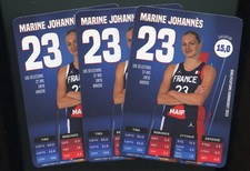 2023 SLAM DECK MARINE JOHANNES RC FRANCE CARD WNBA LIBERTY STAR HOT OLYMPICS