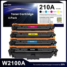 GATAPO®4PK W2100A 210A 210 Toner Compatible with 4201dn 4201dw 4301fdn 4301fdw