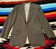 Polo Ralph Lauren Brown Sport Coat Blazer 100 virgin Wool mens 42 Long