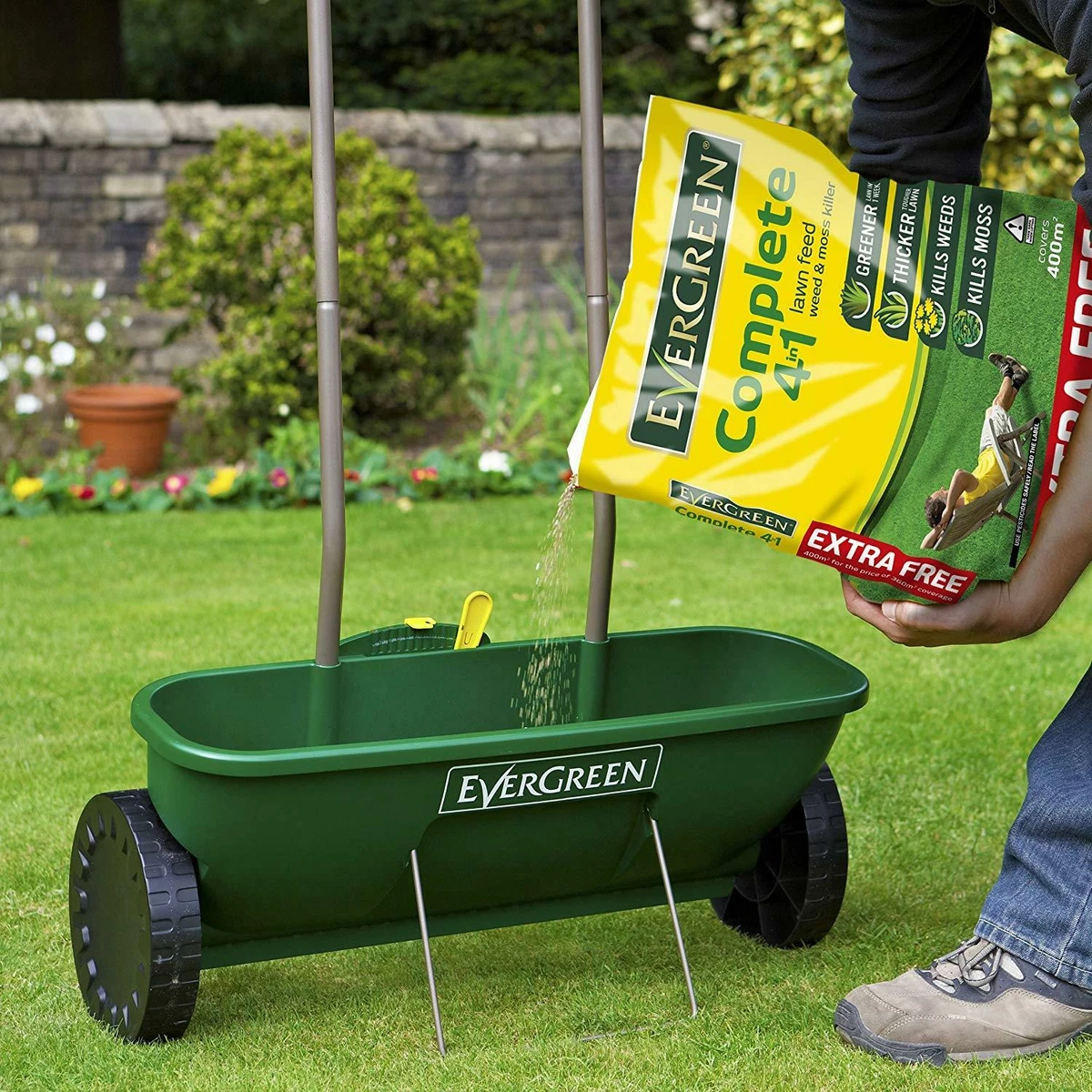 Weed and feed spreader deals