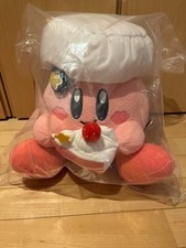 Ichiban Kuji Kirby Caf  PETIT A Prize Mogu Mogu Pink Short Cake Kirby Plush toy