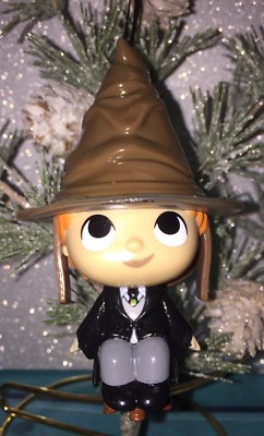 Custom  RON WEASLEY Harry Potter Wizard Christmas Holiday Ornament OOAK Upcycled