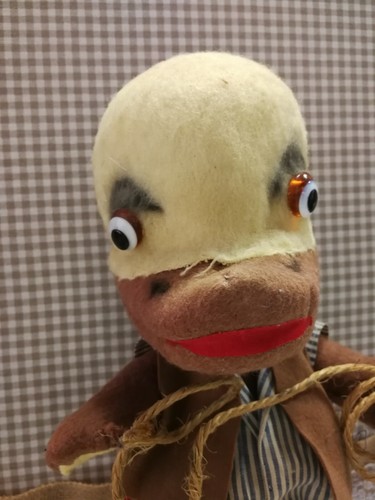 RARE VERY OLD STUFFED DUCKLING - Picture 4 of 9
