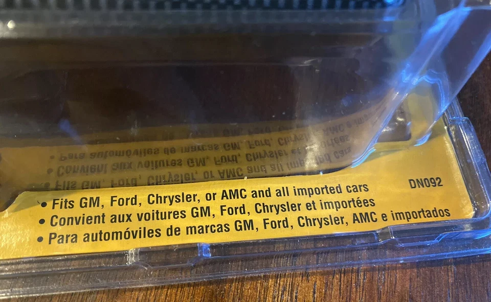 Espejo retrovisor universal día noche ajuste irrompible Ford Chrysler AMC GM Foto 2 de 4