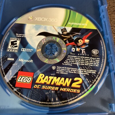 LEGO Batman 2: DC Super Heroes (Microsoft Xbox 360, 2012)