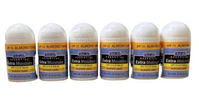 6 SPF 15 Almond Swirl Ora Labs Essential Extra Moisture Mini Lip Balm  bb 7-21