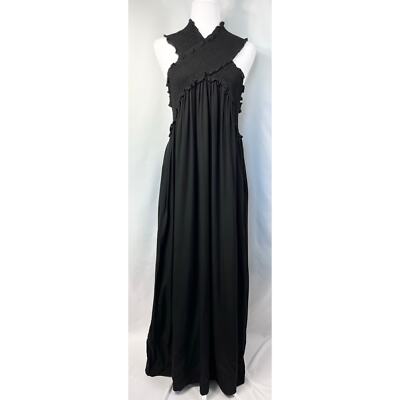 knee length dresses for ladies Rosebud Black Maxi Dress - US 10