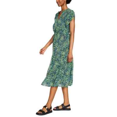 Steve Madden Women's V-Neck Midi Dress, Blue, Size XS | eBay Steve Madden Women's V-Neck Midi Dress, Blue, Size XS | eBay