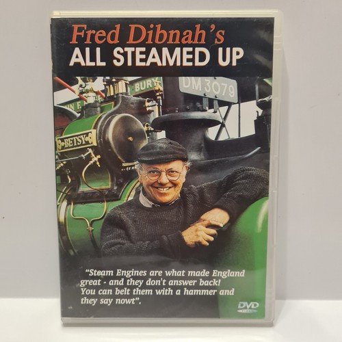 Fred Dibnah's Steam Trains Railway DVD All Steamed Up Steam Engines England - Picture 2 of 11