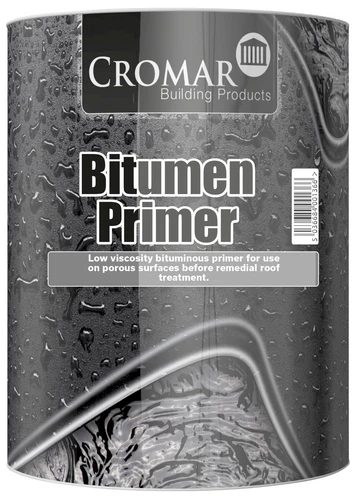 CROMAR BITUMEN PRIMER LOW VISCOSITY HIGH PENETRATION WATERPROOF 1/2.5/5LTRS