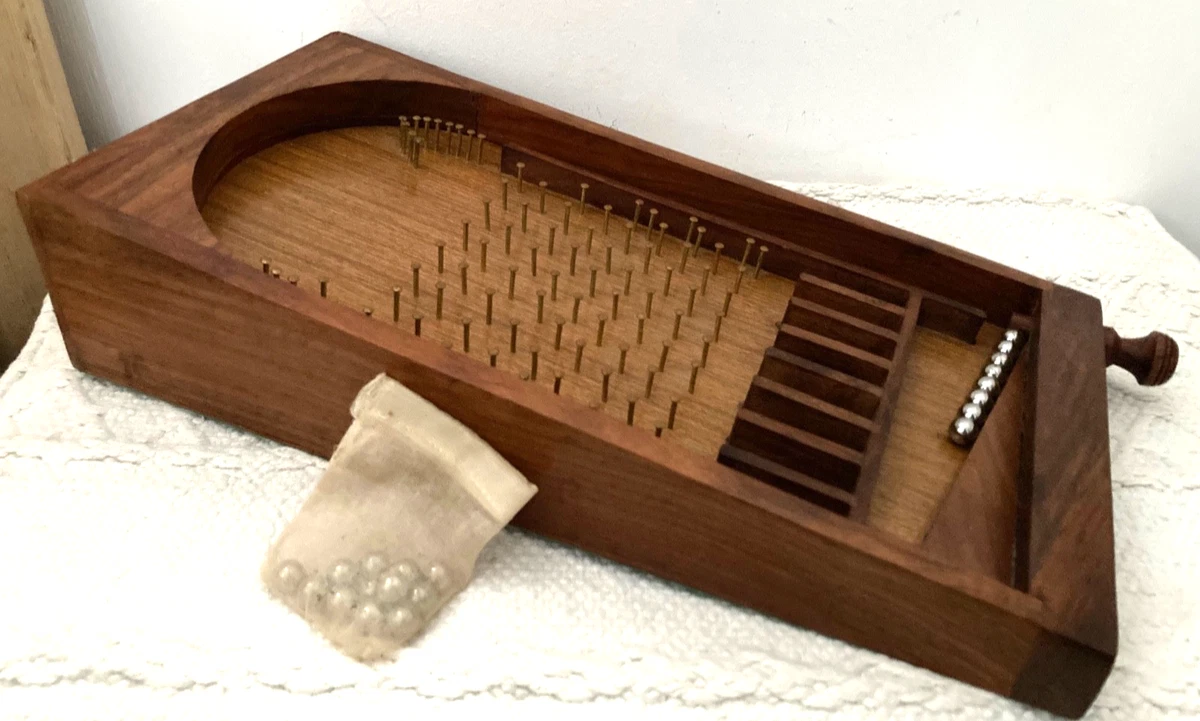 Janod - Jeu de société - Flipper en bois Rétro
