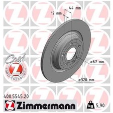 2x Bremsscheibe hinten für Mercedes CLA C118 X118 EQA H243 EQB X243 GLA | 17894