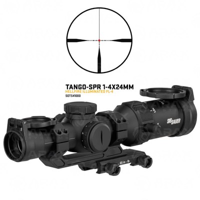 Sig Sauer TANGO Scope 1-4X24MM SFP Hellfire Quadplex Illuminated
