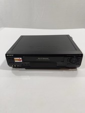Sony SLV-N500 VCR VHS Player Recorder Hi-Fi Stereo Tested No Remote